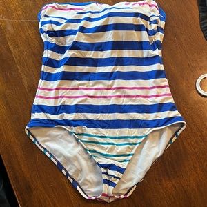 Stripped swimsuit